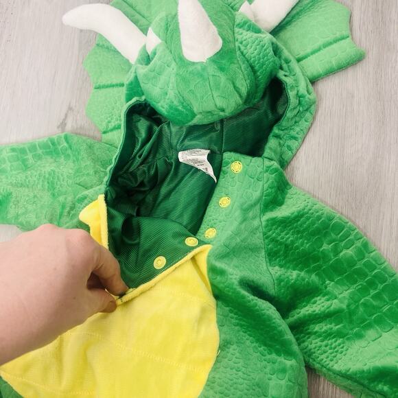 Target Triceratops Pullover Halloween Or Cosplay Costume 6-12 Month Dinosaur - Picture 4 of 6